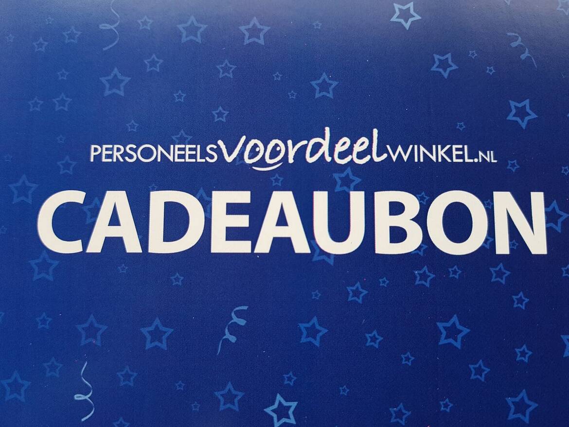Gratis PVW Cadeaubon t.w.v. €10